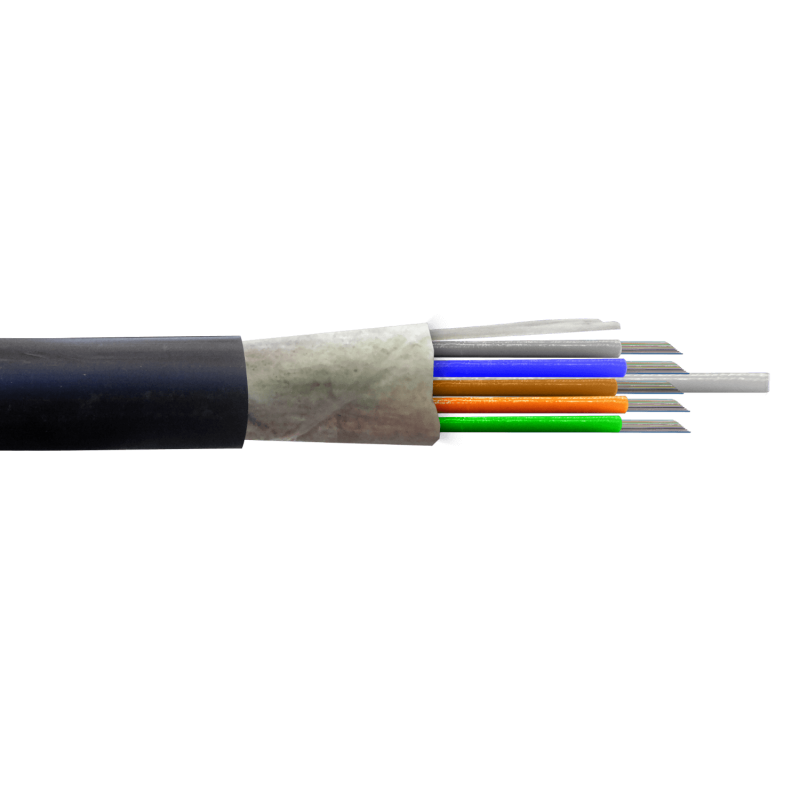 SM 60-Fibras-G652D 12x5-Tubos Cable Ext-PE 9/125um Monomodo 10mm