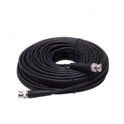 CABLE RG59 20mt BNC-M BNC-M Negro Coaxial CCTV 2000cm 20,0mt RG-59