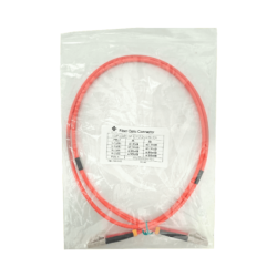 1mt LC-LC OM1 MultiModo MM Duplex Jumper Fibra 62.5/125um 3mm LSZH