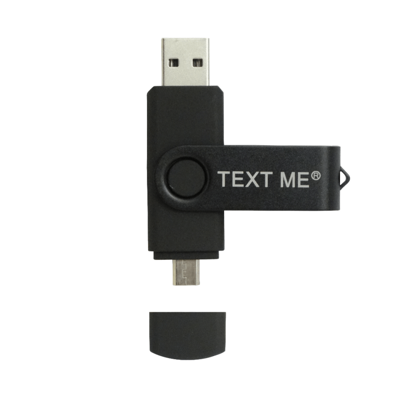 4GB Pendrive USB A-M Micro-M Memoria Flash