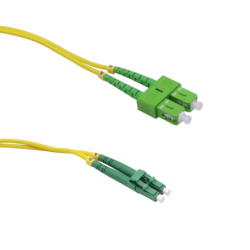 6mt SC/APC-LC/APC MonoModo SM Duplex Jumper Cable Fibra 9/125um 3mm