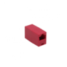 Copla Roja RJ45-RJ45 Hembra-Hembra Union Cupla