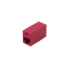 Copla Roja RJ45-RJ45 Hembra-Hembra Union Cupla