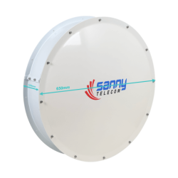 SANNY 2un Radome Curvo 2-Pies Tapa Cupula Escudo 650mm p/DISH-5G30