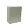 TIBOX 500x400x200mm 1-chapa-sin/Llave Caja Metalica IP66 Beige