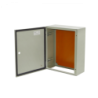 TIBOX 500x400x200mm 1-chapa-sin/Llave Caja Metalica IP66 Beige