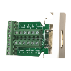 Modulo 1-HDMI Hembra-Regleta-20p para Placa Multimedia FQ1-FQ2-FQ3