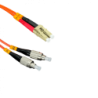 2mt LC-ST OM1 MultiModo MM Duplex Jumper Fibra 3.0mm 62.5/125um LSZH