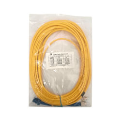 10mt LC-FC MonoModo SM Duplex Jumper Cable Fibra 9/125um LSZH