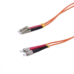 15mt LC-FC OM1 MultiModo MM Duplex Jumper Fibra 62.5/125um LSZH