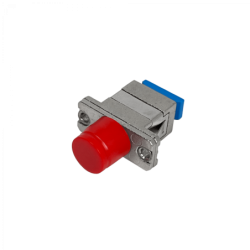 FC-SC Metal SM SX-Simplex Copla p/Fibra Adaptador p/Cabecera-CL/Caja