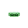 SC-SC Verde/APC SM DX-Duplex Copla Fibra Adaptador p/Cabecera-CL/Caja