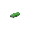 E2000-E2000 Verde/APC SM SX-Simplex Copla Fibra Adaptador Cabecera-CL