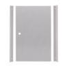TIBOX 564x345mm Contrapuerta Metalic p/Tablero Gabinete 600x400 TIP-64