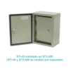 TIBOX 400x300mm Contratapa para Tablero ST3-420 Tapa-interior Abatible