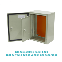 TIBOX 400x300mm Contratapa para Tablero ST3-420 Tapa-interior Abatible