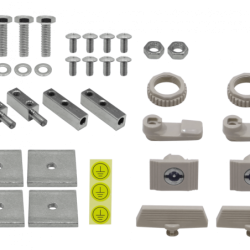 TIBOX 600x400mm Contratapa para Tablero ST4-625 Tapa-interior Abatible