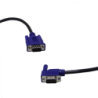 0,3mt HDB15 90ºR Macho-Macho DB15-M VGA-M Cable-24cm Video Blindado