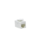 Blanco Cat5e UTP Copla RJ45-RJ45 Keystone Feedthrough