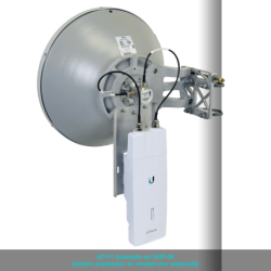ALGCOM ISO+RAD 11GHz 0,3m 30dBi 10,0-11,7GHz 4º 2x2 2-RPSMA-H Antena