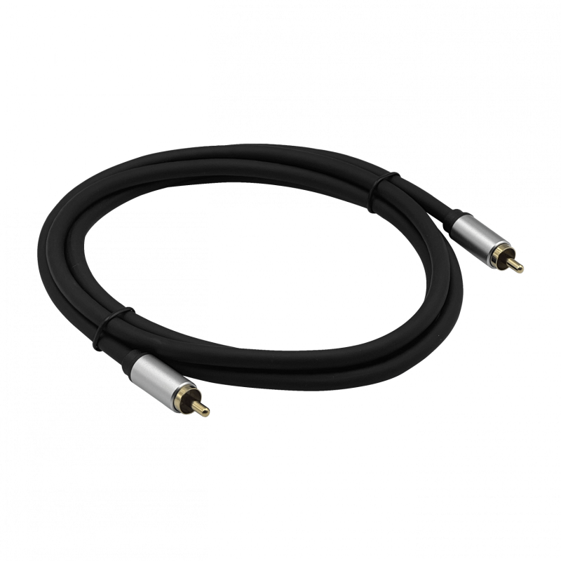 1-RCA-M 1-RCA-M 1x1 Audio-Video Cable 100cm 1mt
