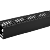 LINKMADE 2U Ordenador Metal-Plastico Profundidad-78mm Rack 19 Pulgadas