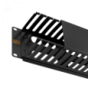 LINKMADE 2U Ordenador Metal-Plastico Profundidad-78mm Rack 19 Pulgadas