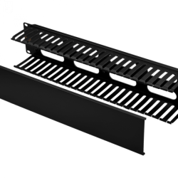 LINKMADE 2U Ordenador Metal-Plastico Profundidad-78mm Rack 19 Pulgadas