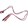 Repuesto Par Cables 57cm Punta16mm p/instrumento Multitester Universal