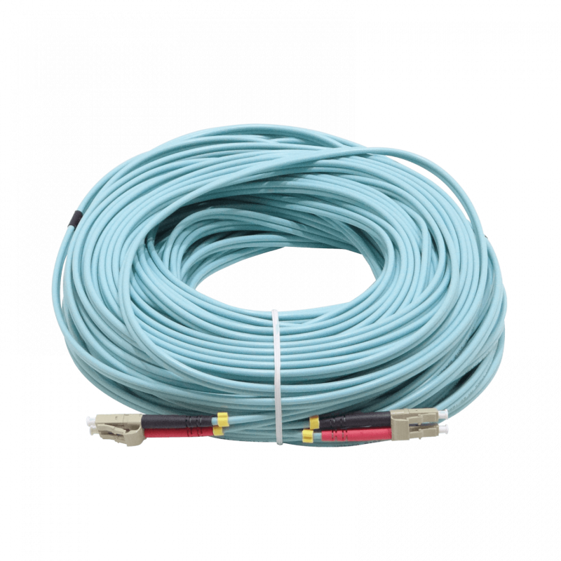 40mt LC-LC OM3 MultiModo MM Duplex Jumper Fibra 3.0mm 50/125um LSZH