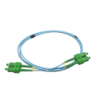 1mt SC/APC-SC/APC OM3 Multimodo MM Duplex Jumper Fibra LSZH