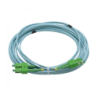 5mt SC/APC-SC/APC OM3 Multimodo MM Duplex Jumper Fibra LSZH