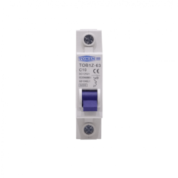 TOMZN 10A 125VDC Continua Interruptor Automatico Termomagnetico C10