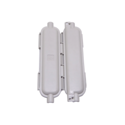 160x48x9mm Porta Empalme Unidad Blanco req-Manguito Splice Exterior