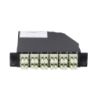 OM1 24-LC 2-MPO/M Cassette para/1U-3P 130mm Fibra Pre-conectorizada