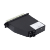 OM1 24-LC 2-MPO/M Cassette para/1U-3P 130mm Fibra Pre-conectorizada
