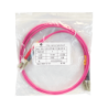 LSZH 1mt LC-LC OM4 MultiModo MM Duplex Jumper Fibra 50/125um 3,0mm