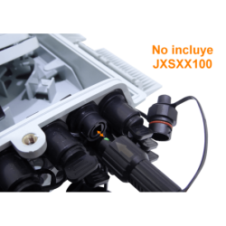 Blanca 16-OptiTap 16-SC IP65 2-Estopa Caja Fibra NAP req-JXSXX miniSC