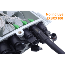 Blanca 16-OptiTap 16-SC IP65 2-Estopa Caja Fibra NAP req-JXSXX miniSC