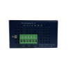 PLANET 8-1000 2-SFP Switch Industrial no-Admin Riel-DIN 12-48VDC 24VAC