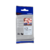 BROTHER 12mm Negro en Fondo Azul Pastel Cinta 4mt p/PT-H110/E110/H200