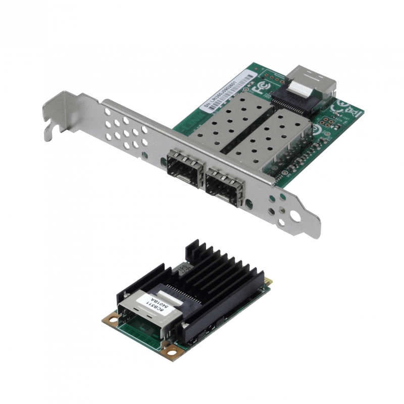 LRLINK MiniPCIe 2-SFP 1G NIC LRES2203PF Tarjeta Server Intel I350AM2
