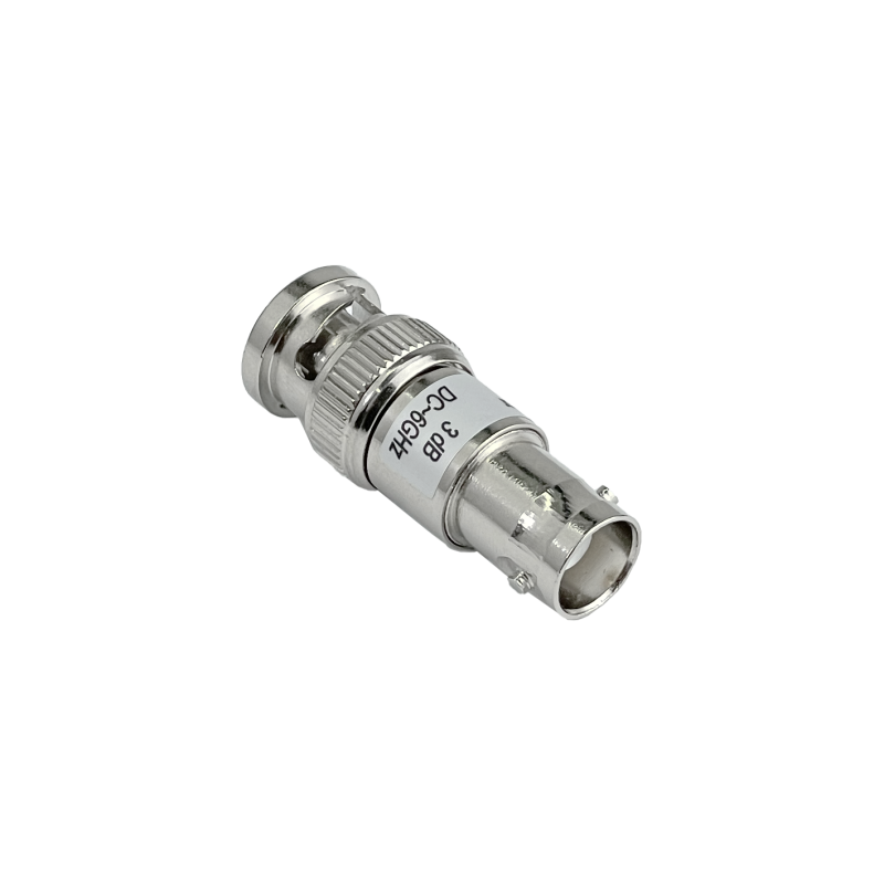 BNC Atenuador RF 3dB 0-6GHz BNC-Macho BNC-Hembra Copla