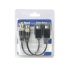 DAHUA 4K Video Balun 1-Par Pin-Push CAT5E/6 Pasivo CCTV BNC-Macho