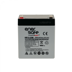 Bateria 5,5AH Acido-Plomo 12V Sellada VRLA HR12-22W 5AH