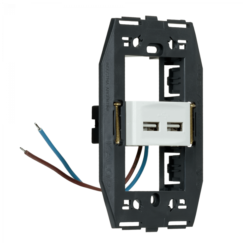 KALOP Modulo 2xUSB-AH 5V 2A 10W 100-240VAC req-Bastidor KS40490