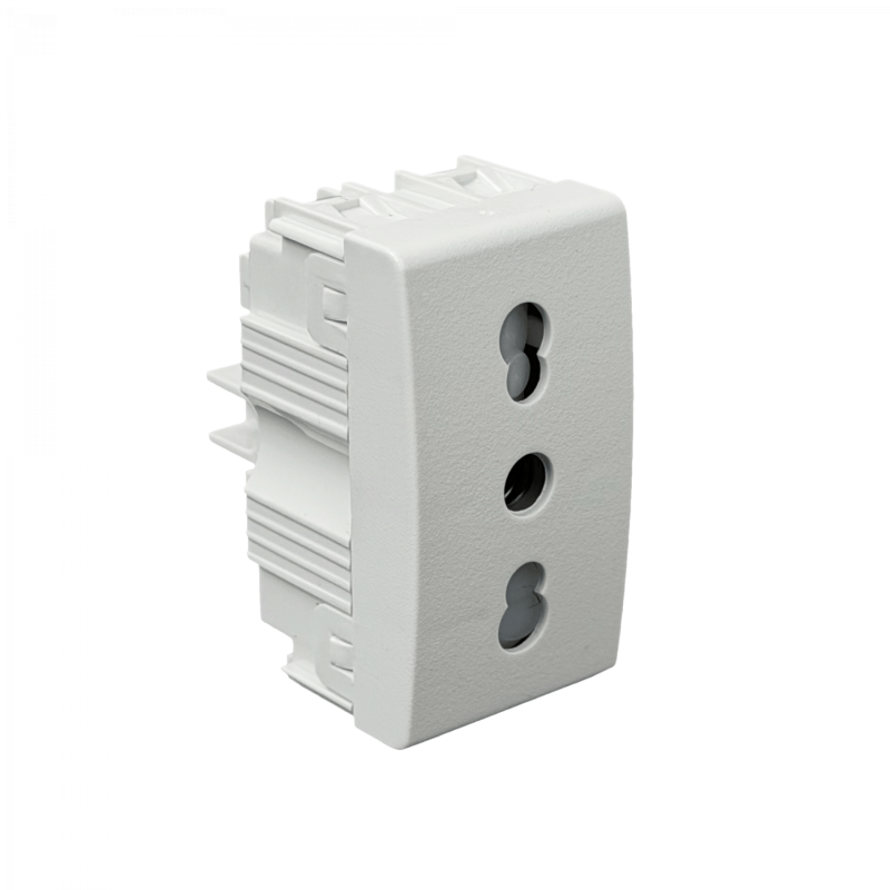 KALOP 10/16A Blanco 2b+T Enchufe Hembra 250V req/KEP-A KL40260