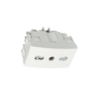 KALOP 10/16A Blanco 2b+T Enchufe Hembra 250V req/KEP-A KL40260