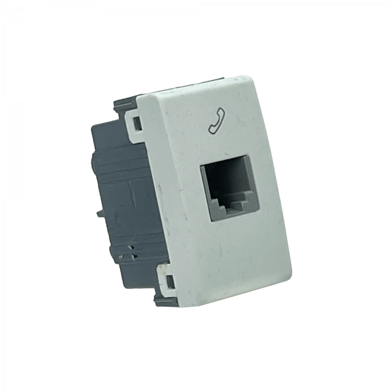 KALOP Blanco Toma Telefonica RJ11 6P4C req/KEP-A KL40321