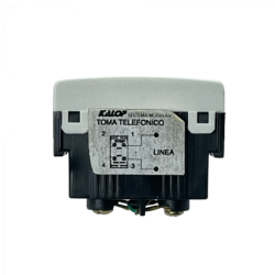 KALOP Blanco Toma Telefonica RJ11 6P4C req/KEP-A KL40321
